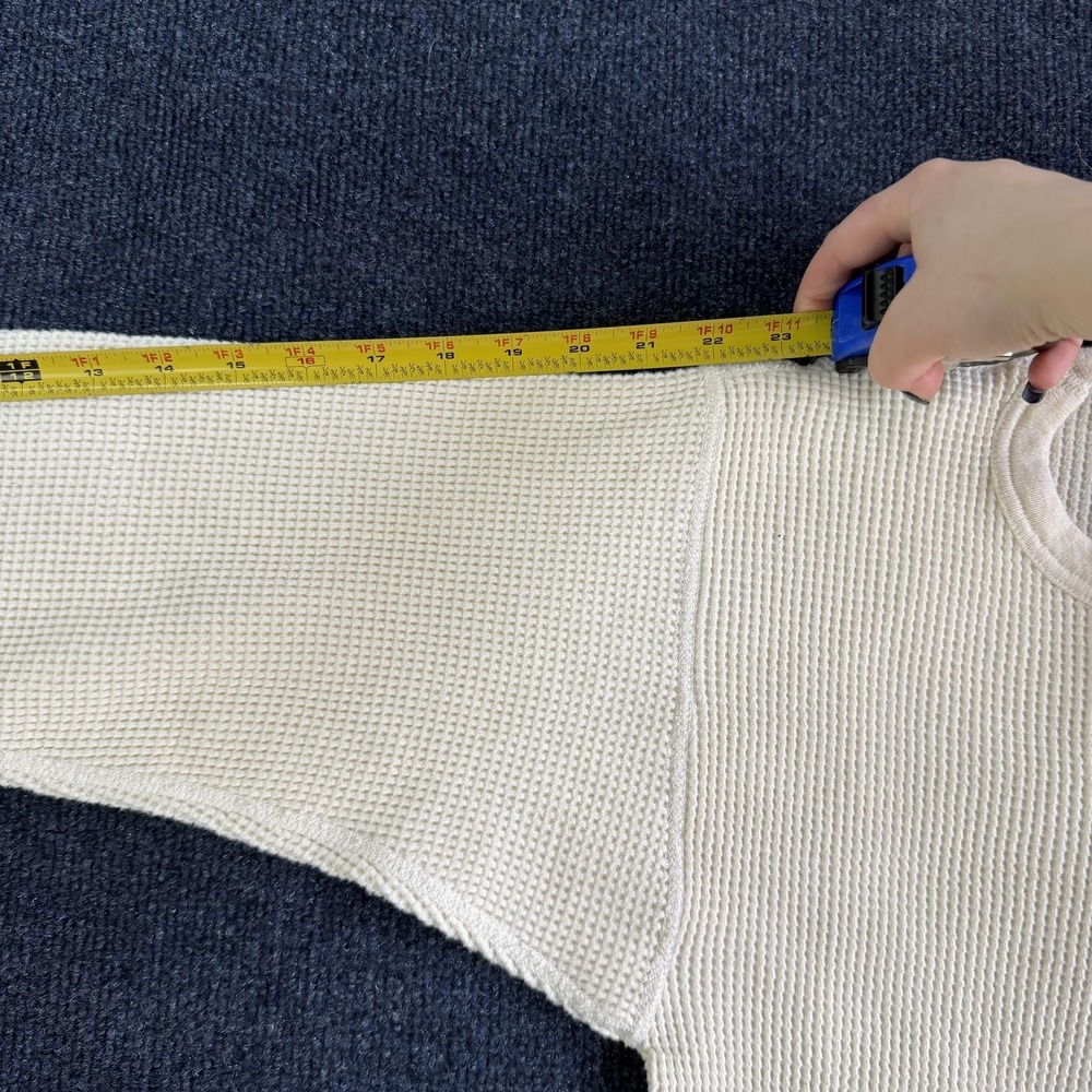 Vintage Arctex Long Johns Shirt Mens XL White Thermal Undershirt Top USA - Picture 6 of 7